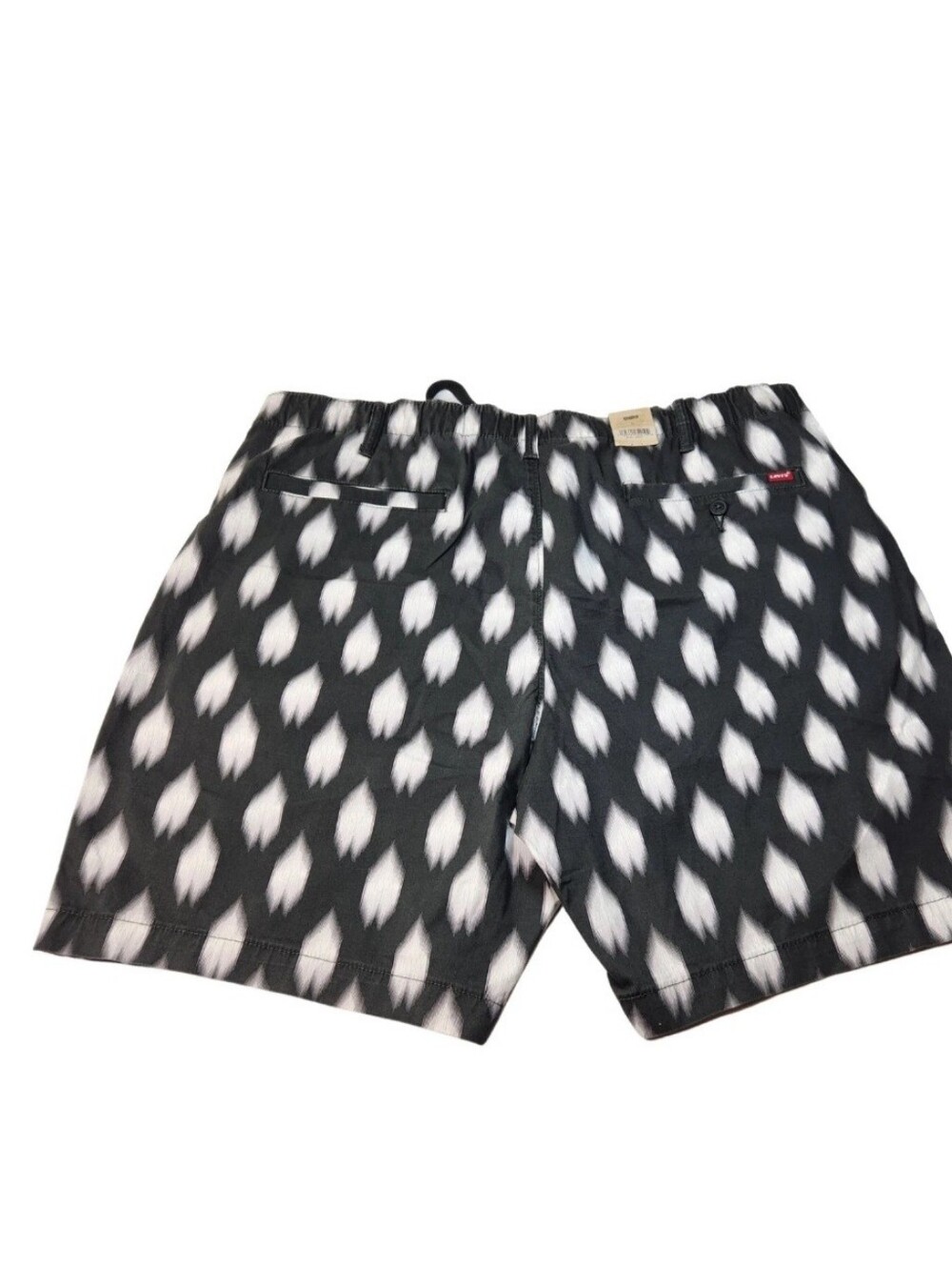 Levi's Men's Short Size XL XX Chino EZ Stretch Geometric Gray Shorts NWT 04 - Picture 2 of 9